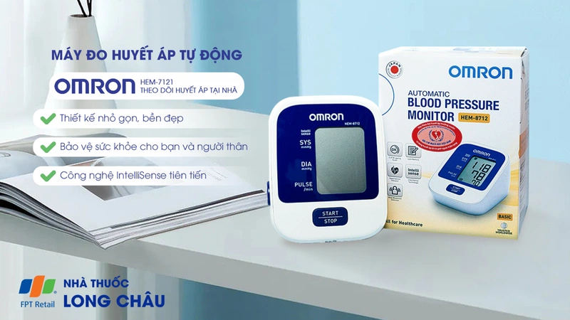 Máy đo huyết áp Omron HEM 8712 1